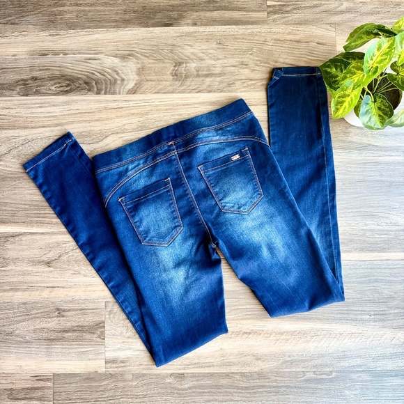 Stradivarius Dark Wash Stretch Jeggings Skinny Fit Size 6 - Picture 11 of 13